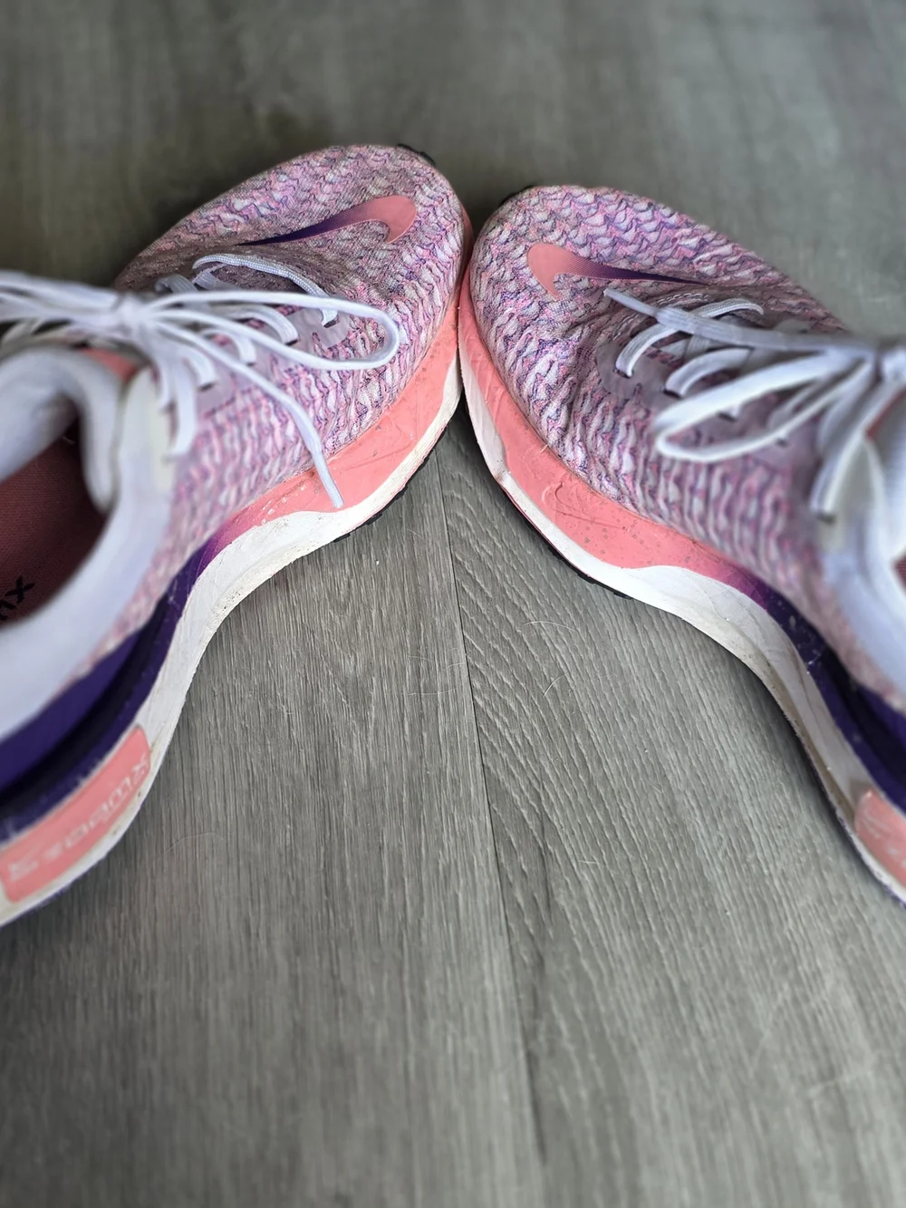 Nike Women's Pink ZoomX Running Shoes Size 8.5